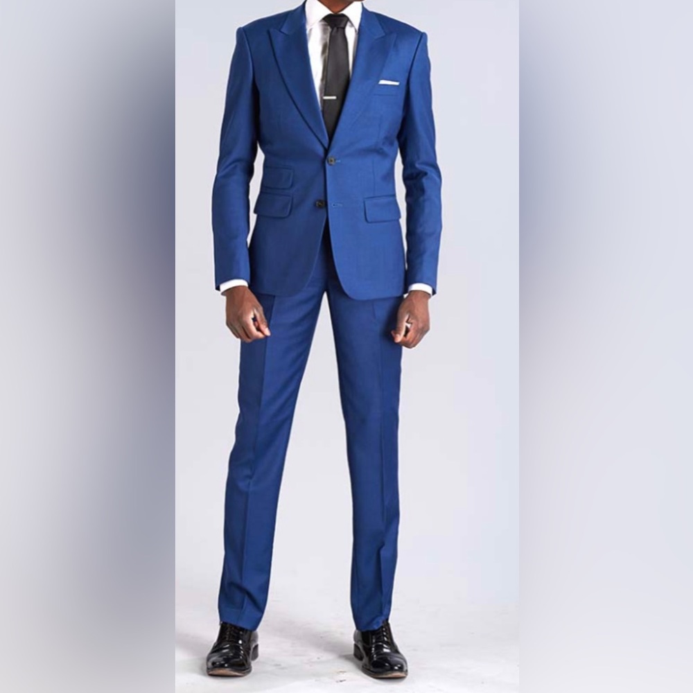 Royal Blue suit